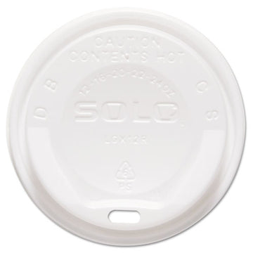 Dart® Gourmet Hot Cup Lids, For Trophy Plus Cups, Fits 12 Oz To 20 Oz, White, 1,500-carton freeshipping - TVN Wholesale